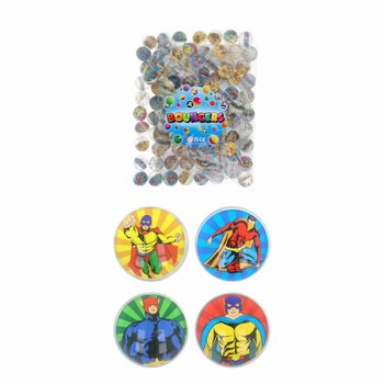 Mix Ofurhetjur - Skoppboltar Ø3,3 cm (100 stk.)