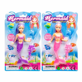 MERMAID Hafr&uacute;ard&uacute;kka &aacute; spjaldi (12 stk.)