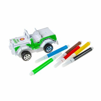 3D P&uacute;sl Sm&iacute;&eth;a&eth;u og lita&eth;u &thorn;inn eigin b&iacute;l (12 stk.)