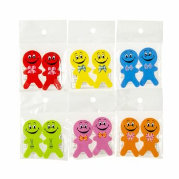 Gla&eth;leg Smiley strokle&eth;ur 2-hluta (36 sett)