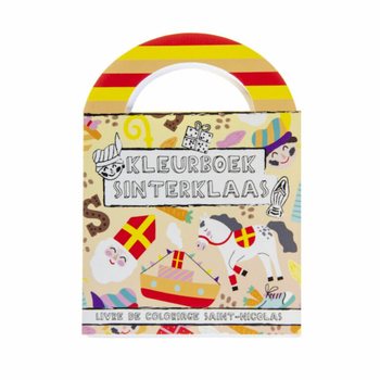 Litlar Sinterklaas lita- og f&ouml;ndurb&aelig;kur me&eth; l&iacute;mmi&eth;um (48 stk.)