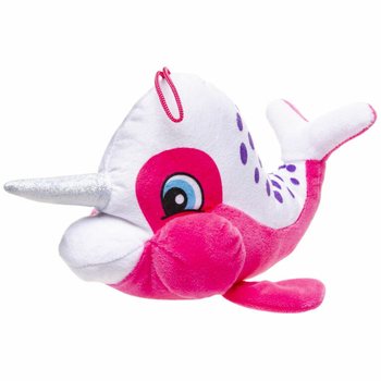 Mj&uacute;kdyr Narhvalur me&eth; Horni - 23 cm - Blanda&eth;ir Litir (12 stk.)