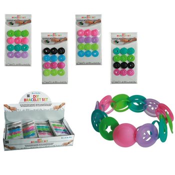 ***STÓRKOSTLEGT VERÐ*** GERÐU ÞÍN EIGIN LITRÍKU ARMBÖND (24 stk.)
