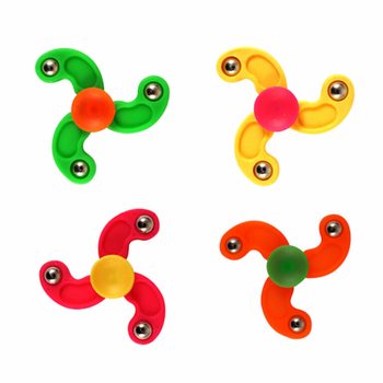 Fidget Spinners Mix &iacute; s&yacute;ningarkassa (80 stykki)