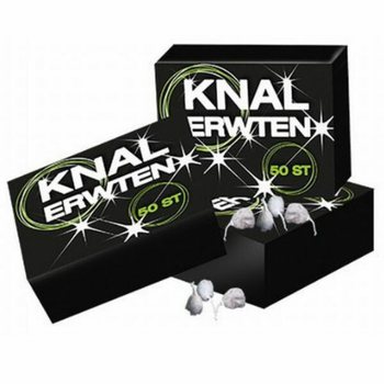 50 STK HVELLBAUNIR - CAT1 Krakkaflugeldar - Í SÝNINGARKASSA (50stk)
