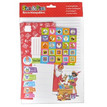 14-hluta Óskalistapakki fyrir Sinterklaas / Jólasveina (12 stk. í pakka)