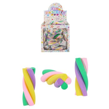 TWIST MARSHMALLOW STROKLEÐUR - Í SÝNINGARKASSA (80 stk)