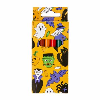 6-hluta Halloween litapennasett (24 stykki)