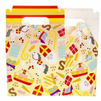SINTERKLAAS MATSE&ETH;ILSBOX / GJAFABOXX 14x10x17 cm (12 stk.)