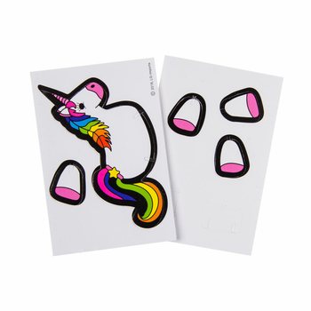 3D P&uacute;sl Einhyrningur (48 stk.)