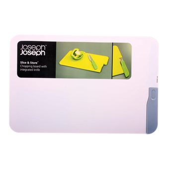 JOSEPH JOSEPH - SLICE & STORE SKUR&ETH;ARBRETTI ME&ETH; INNBYGG&ETH;UM HN&Iacute;F (1 stk.)