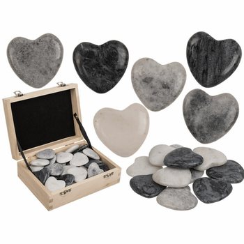 NÁTTÚRUSTEINAR Í HJARTALÖGUN - WORRY STONES (36 stk)