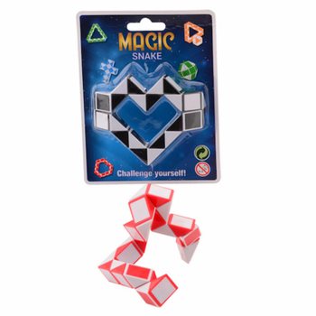 MAGIC SNAKE - 3D SNAKAPÚSL Á SPJALDI (24 stk.)