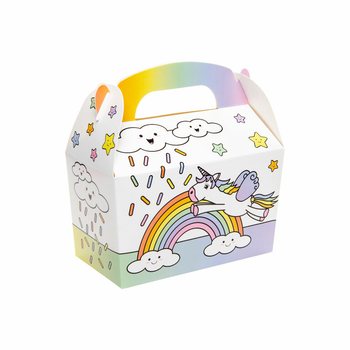 Einhyrnings Nammaskr&iacute;n / Gjafabox 12x12,5x6 cm (12 stk.)