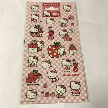LÍMIÐAR: HELLO KITTY, Stærð 20 x 10 cm (10 stk.)