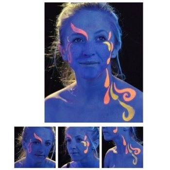 SNAZAROO - S&eacute;rst&ouml;k UV-Andlitsm&aacute;lning (6 stk.)