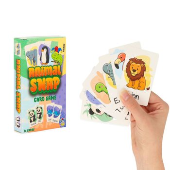 ANIMAL SNAP SPILAKORT - D&Yacute;RASPIL ME&ETH; 36 SPILUM - &Iacute; BOR&ETH;STANDI (12 stk.)