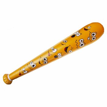 St&oacute;r uppbl&aacute;sanleg Smiley-kylfa - 85cm