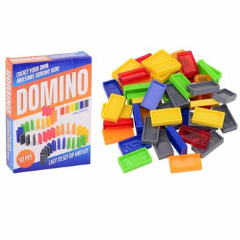 Domino Leikjasett - 50 Kubbar &iacute; Gjafakassa