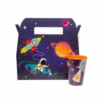 Barnamatshbox Geimurinn / Space - 22,5 x 12 x 9,5 cm (24 stk.)