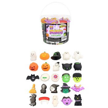 Hrekkjav&ouml;ku Squishy F&iacute;g&uacute;rur &iacute; F&ouml;tu (25 stk.)