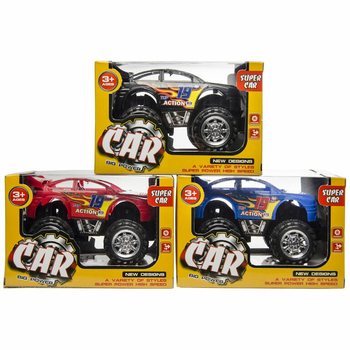 Monster Truck í Sýningarkassa (6 stykki)