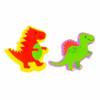 2 stk DINO strokle&eth;ur &iacute; s&yacute;ningarkassa (36 stk.)