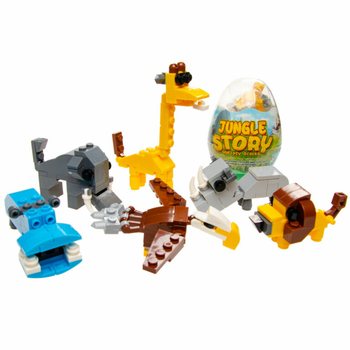 Brick Kubbar &iacute; Eggjum - Blanda&eth;ir frumsk&oacute;gard&yacute;r (12 stk.)