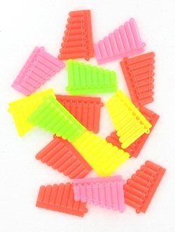 Plastflautur í lukkupott (98 stk.)