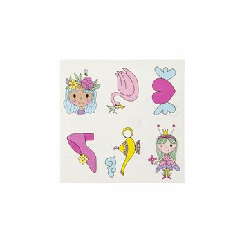Fun Tattoos - Prinsessur (96 stk)