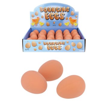 Hoppiboltar í Eggjaformi í sýningarkassa (24 stk.)