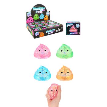 KREISTIK&Uacute;KUR ME&ETH; SUGAR GEL GLITURFYLLINGU - LITABL&Ouml;NDUN - &Iacute; BOR&ETH;STANDI (12 STK.)