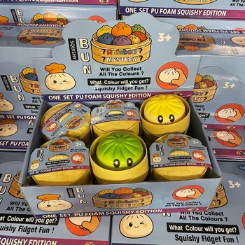 RAGE - Squishy Bun Dumplings ST&Oacute;RIR - ONE SET PU FOAM SQUISHY EDITION (12 stk.)