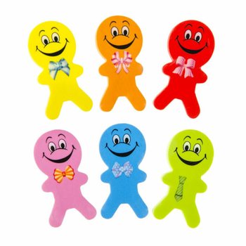 Gla&eth;leg Smiley strokle&eth;ur 2-hluta (36 sett)
