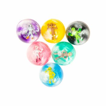 Prettuk&uacute;lur Geimur / Space &Oslash; 4,5 cm (12 stk.)
