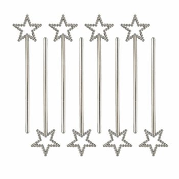Töfrasproti með stjörnu, 17 cm (1 pakkning með 8 stk.)