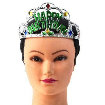 HAPPY BIRTHDAY k&oacute;r&oacute;na - M&oacute;del 3 (12 stk.)