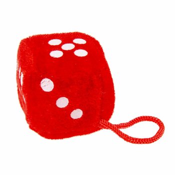Flauelisteningar - Litablanda 4,5 x 4,5 cm (24 stk.)