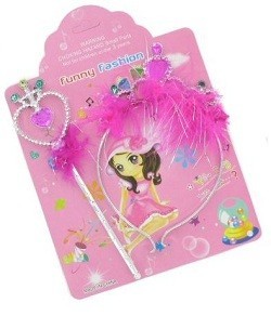 Prinsessu glimmer sett (12 stk.)