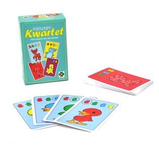 Kvartettspil fyrir leiksk&oacute;lab&ouml;rn (6 stk.)