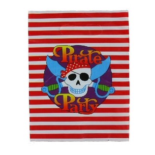 10 Afm&aelig;lispokar - Pirate Party (6 sett)
