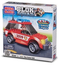 MEGABLOKS BLOK SQUAD SL&Ouml;KKVILI&ETH;S-SUV - 2432 (2 stk.)