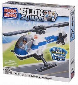 MEGABLOKS BLOK SQUAD L&Ouml;GREGLU&THORN;YRLA - 2433 (1 stk.)