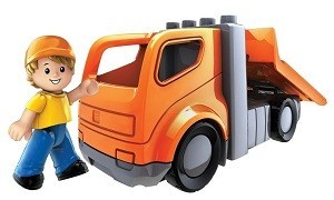 MEGABLOKS BLOK TOWN Dráttarbíll - 356