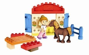 MEGABLOKS BLOK TOWN PONÝHÚS - 361 (2 stk.)