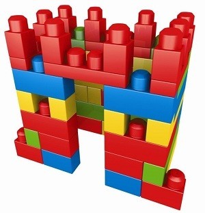 MEGA BLOKS Kubbar &iacute; Poka (70 Hlutar) - 8309