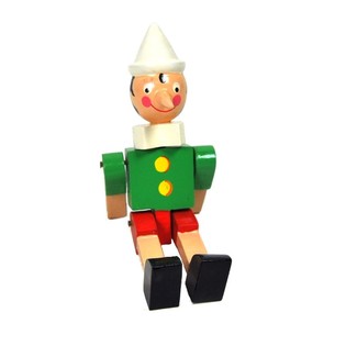 PINOKKÍÓ TRÉBRÚÐA 14 CM (6 stk.)