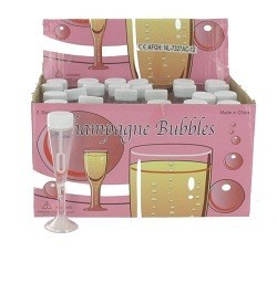 Sápukúlur Champagneglas (24 stk.) - Brúðkaup