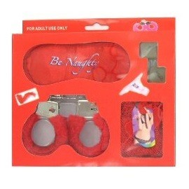 BE NAUGHTY GJAFASETT (3 stk.)