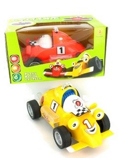Leikfangaakstursb&iacute;ll BUMP & GO FUN RACECAR | Heildsala